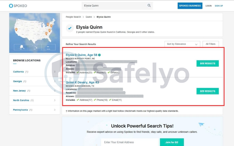 Choose the profile and copy your exact profile URL