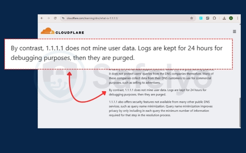 Cloudflare keeps limited "connection logs" for 24 hours