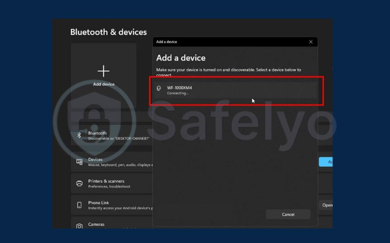 How to connect Bluetooth headphones with PC for Windows 11 3