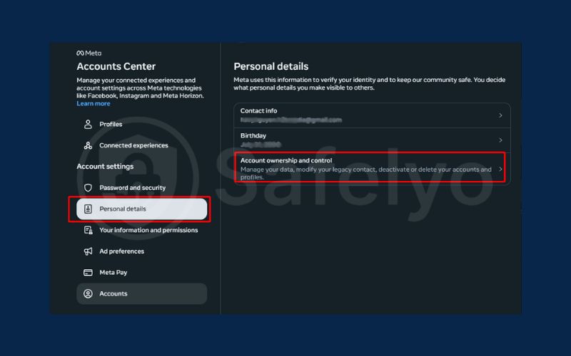Delete Instagram account via web browser 3 Delete Instagram account via web browser