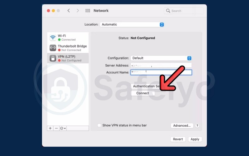Click Disconnect to disable VPN for Montere Click Disconnect to disable VPN for Montere