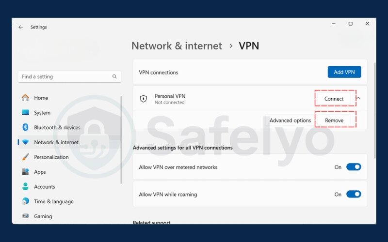 Disconnect/Remove How to turn off vpn on computer