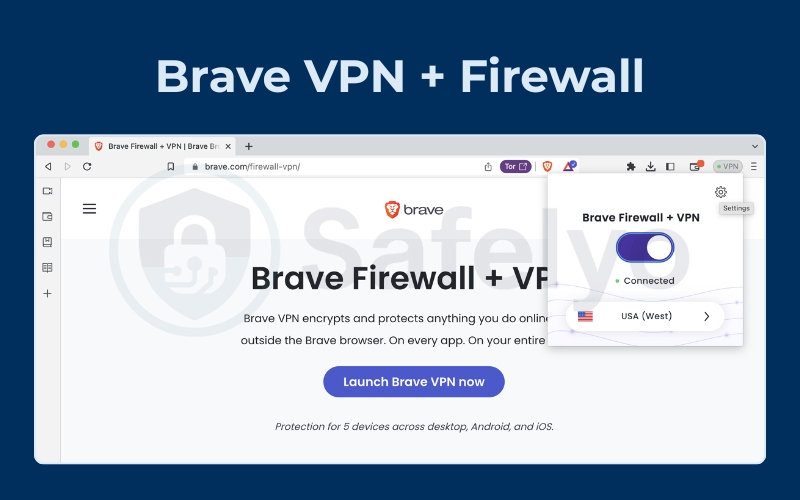 Does Brave have a VPN?