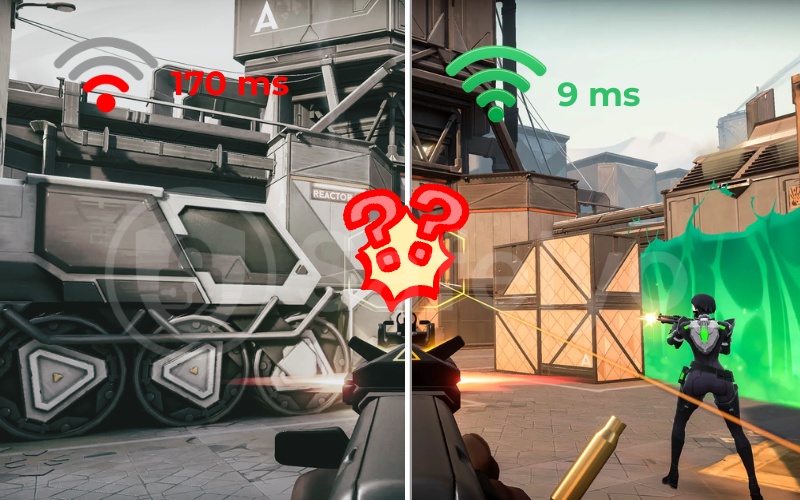 Does using a VPN help with ping?