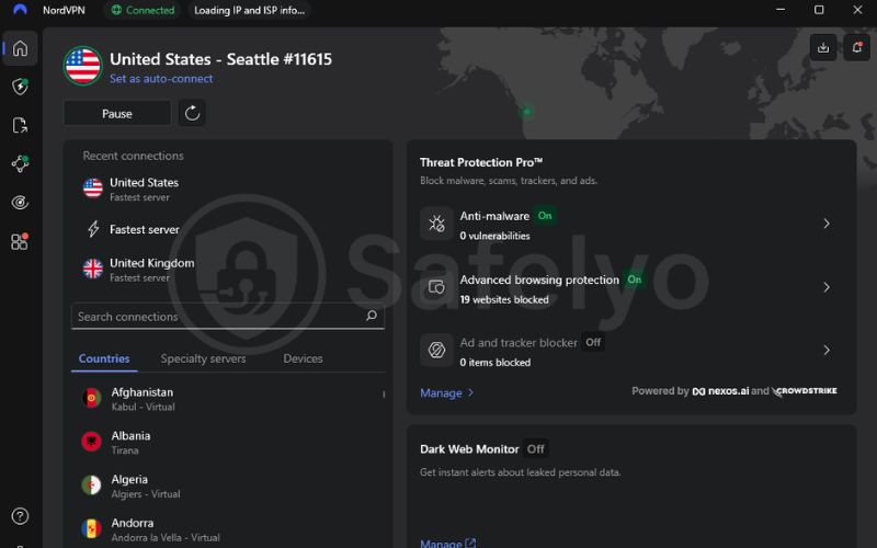 Download and connect to VPN