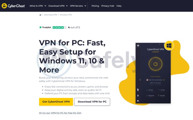 Download CyberGhost VPN
