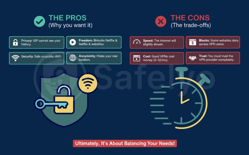 Downsides of using a VPN