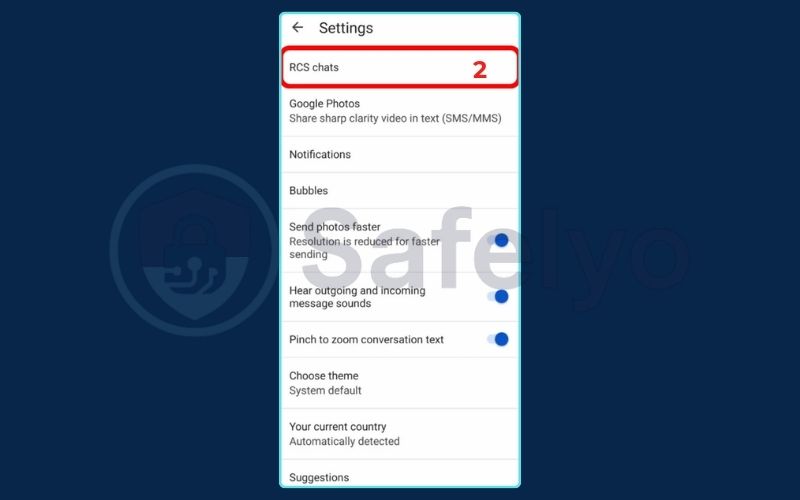 Enable it in your Google Messages app (2)