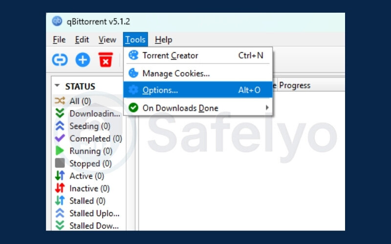 How to use a vpn with qbittorrent - Enable protocol encryption