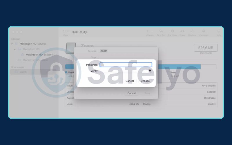 Encrypt a folder on Mac by using Mac’s disk utility (5)