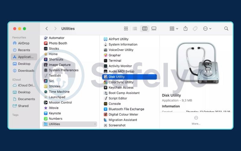 Encrypt a folder on Mac by using Mac’s disk utility (1)