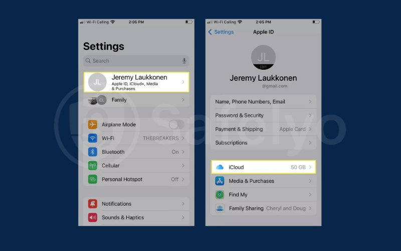 Export contacts from iCloud 1