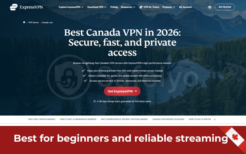 ExpressVPN for Canada