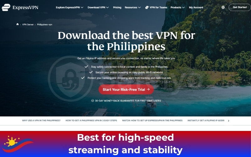 ExpressVPN for the Philippines