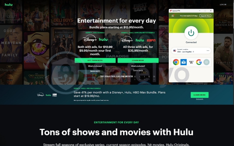 ExpressVPN unblocks Hulu ExpressVPN unblocks Hulu