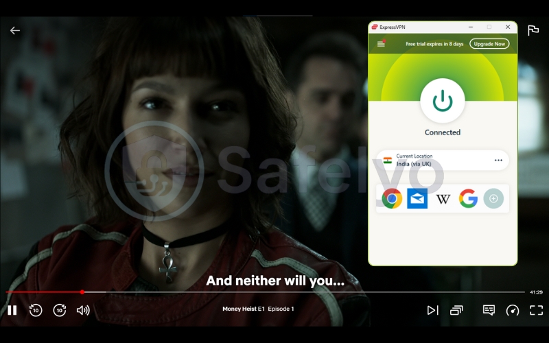 ExpressVPN unblocks Netflix India libraries successfully ExpressVPN unblocks Netflix India libraries successfully