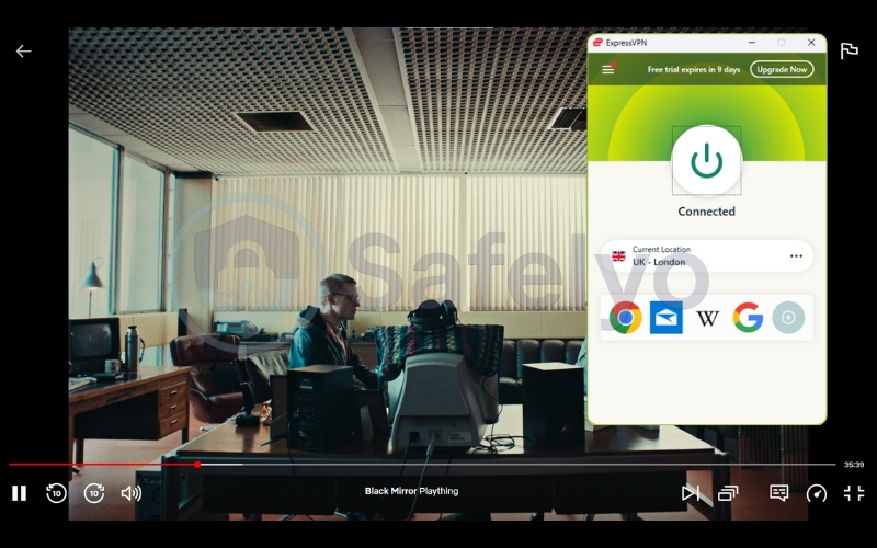 ExpressVPN unblocks Netflix UK libraries successfully ExpressVPN unblocks Netflix UK libraries successfully