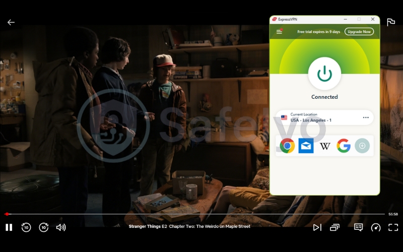 ExpressVPN unblocks Netflix US libraries successfully