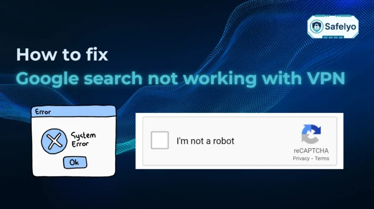 Google search not working with VPN