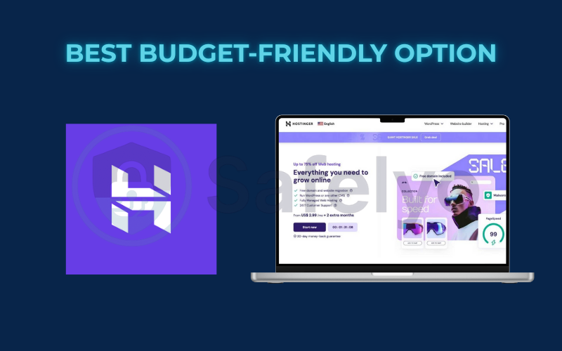 Hostinger – Best budget-friendly option