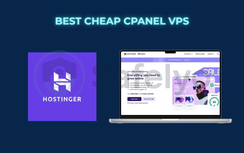 Hostinger – Best cheap cPanel VPS