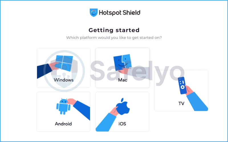 Hotspot Shield supported devices