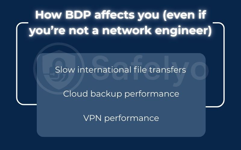 How BDP affects you 