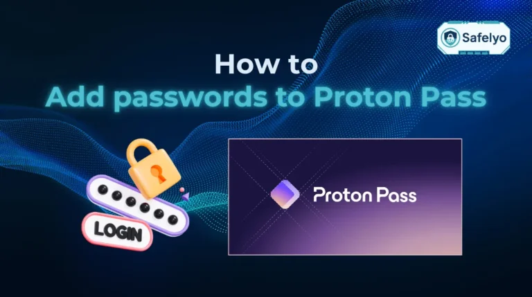 How to add passwords to Proton Pass