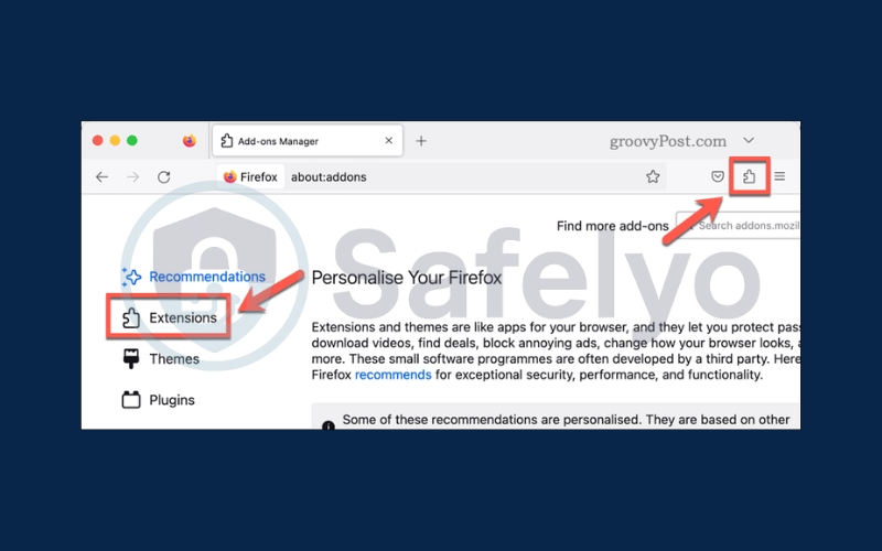 How to block ads on firefox use an Ad blocking extension 1