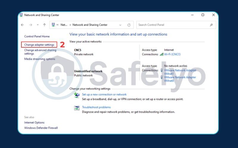 How to change DNS in Windows 10 Control Panel (2)