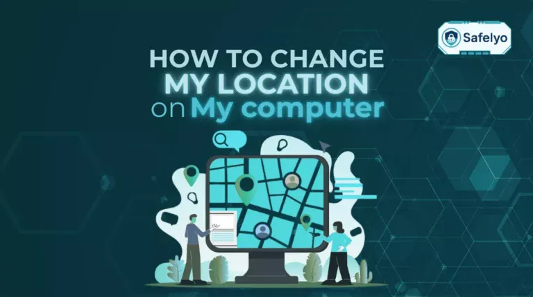 How to change my location on my computer