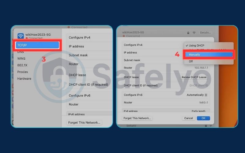 How to change your private IP address On macOS (2)
