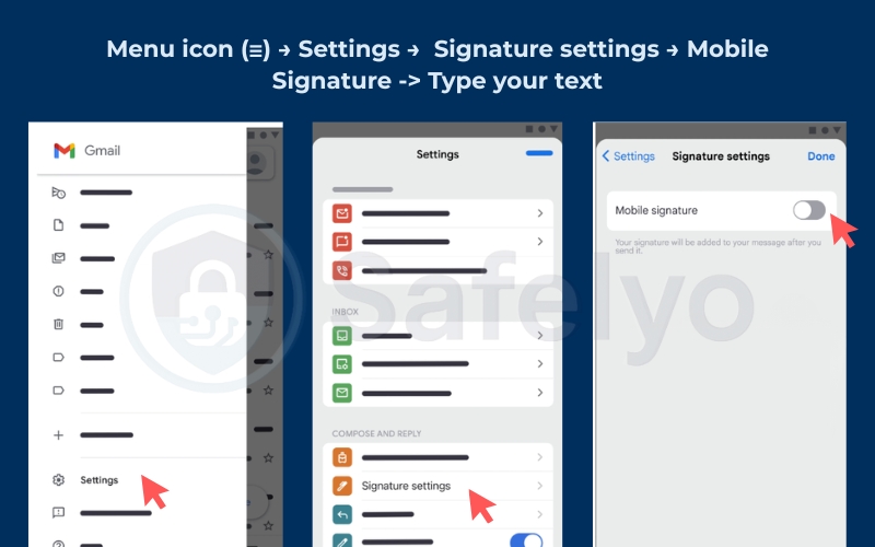 How to change your signature in Gmail on iPhone and iPad