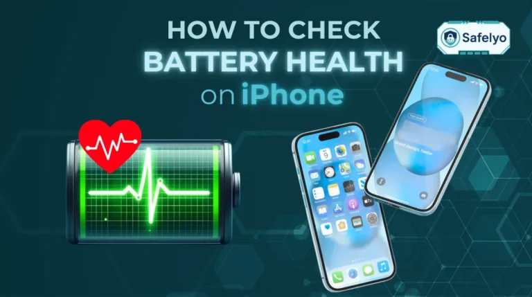 How to check battery health on iPhone