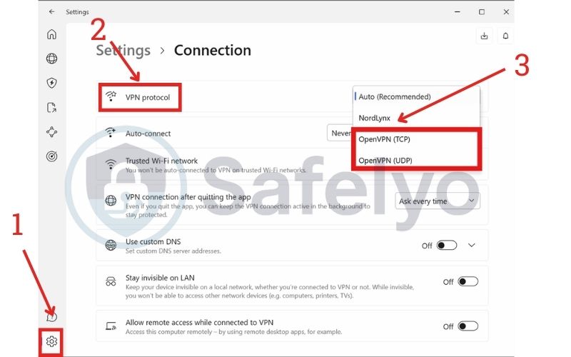 How to check what protocol your VPN is using