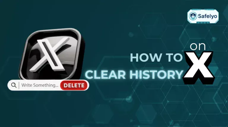 How to clear history on X