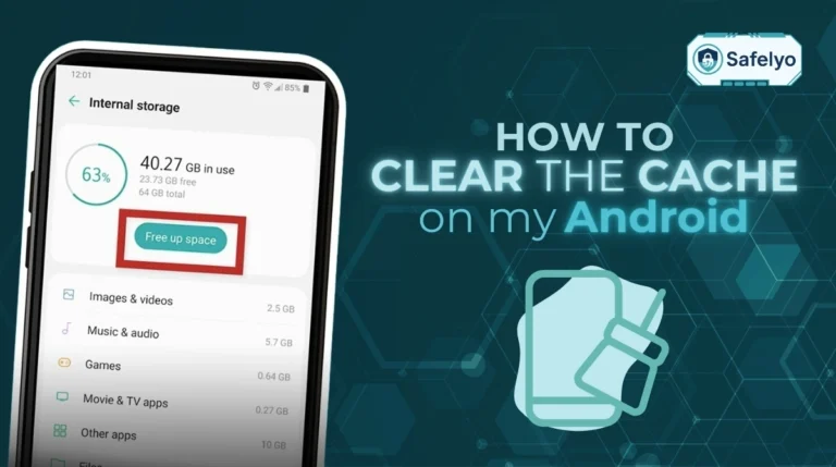 How to clear the cache on my Android