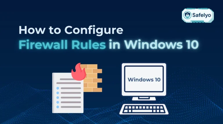 How to configure firewall rules in Windows 10