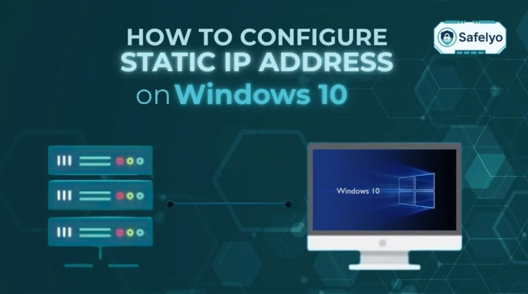 How to configure static IP address on Windows 10
