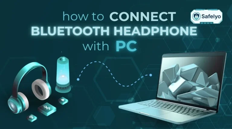 How to connect bluetooth headphones with PC