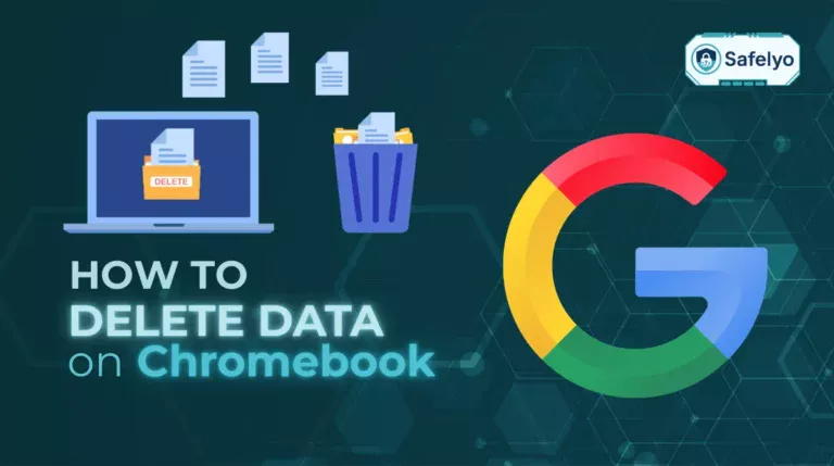 How to delete data on Chromebook