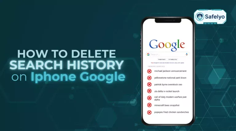 How to delete search history on iPhone Google