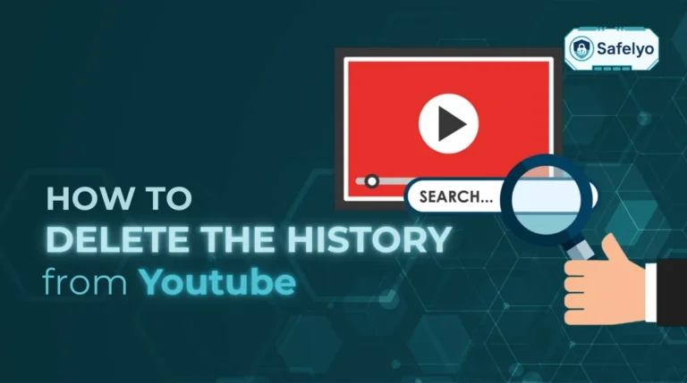 How to delete the history from Youtube