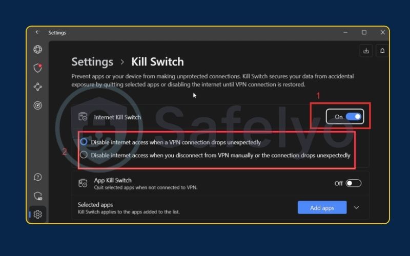 How to enable a VPN kill switch on your device (2) How to enable a VPN kill switch on your device (2)