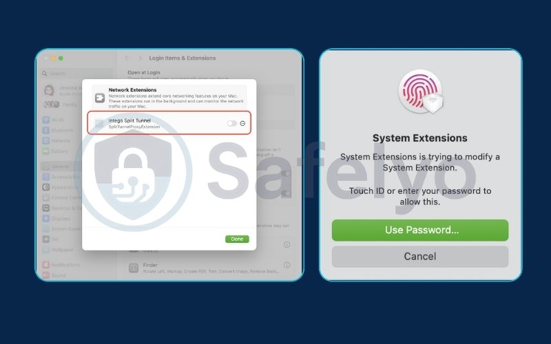 How to enable and configure split tunneling (2)