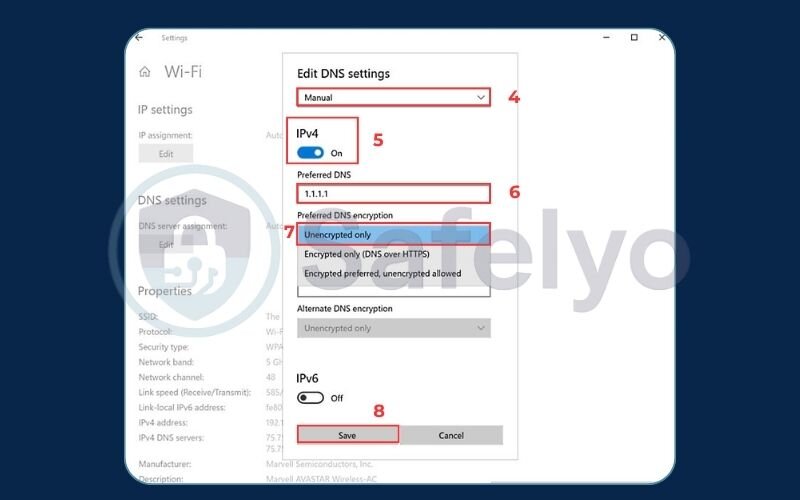 How to enable DNS over HTTPS (doh) in your operating system