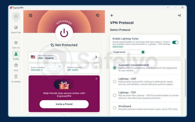 How to enable obfuscated servers on ExpressVPN