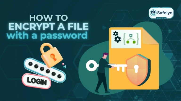 How to encrypt a file with a password