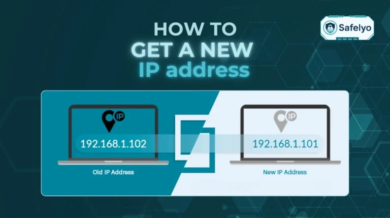 How to get a new IP address