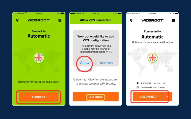 How to install Webroot Wi-Fi Security on Android